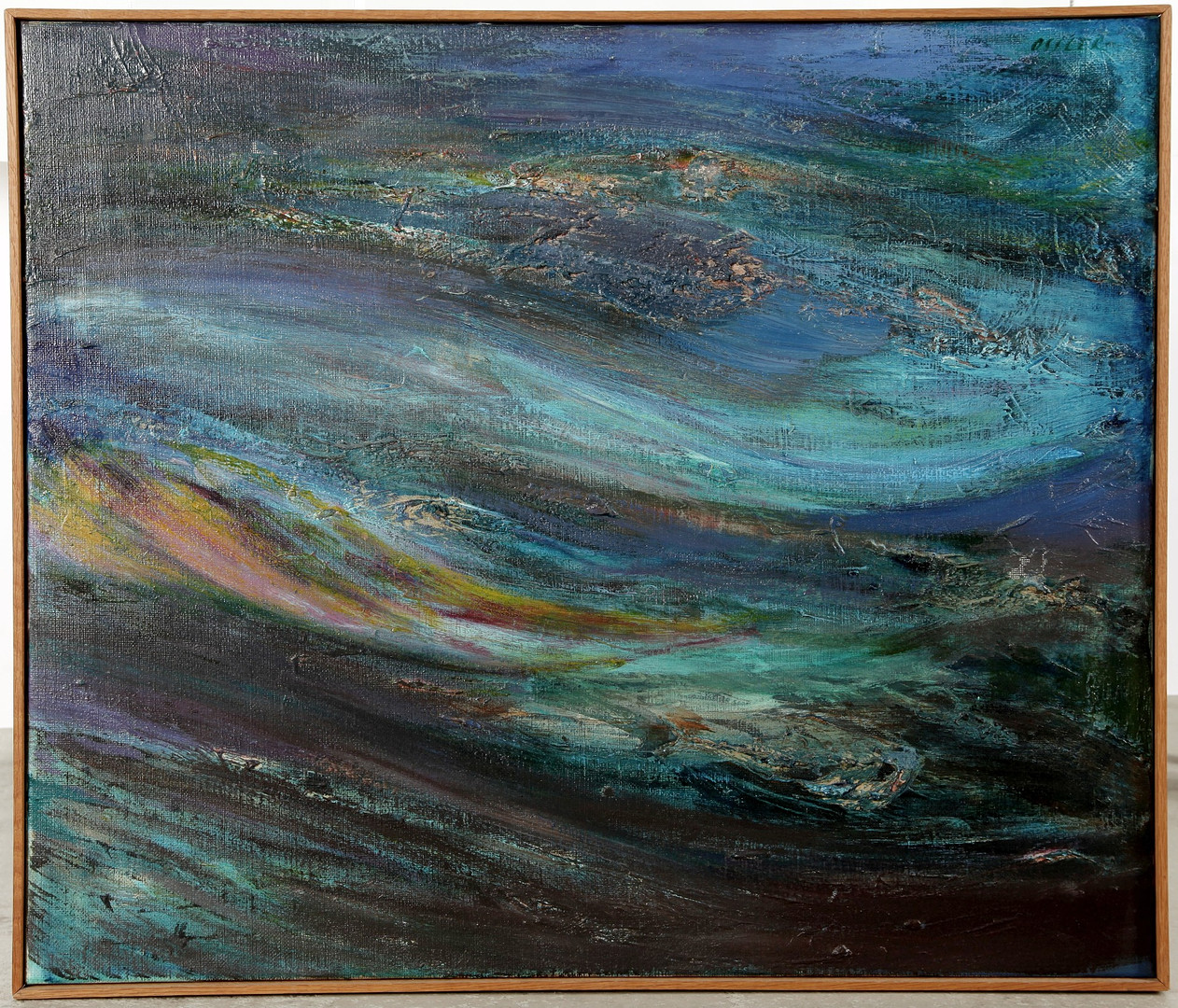 1932-1998. Olja på duk, signerad.