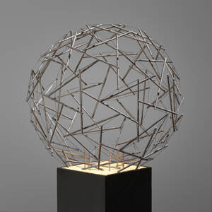 Geodesic Tensegrity Sphere,120 Strut, 4 Frequency Dome