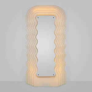 Ultrafragola mirror from the Mobili Grigi series