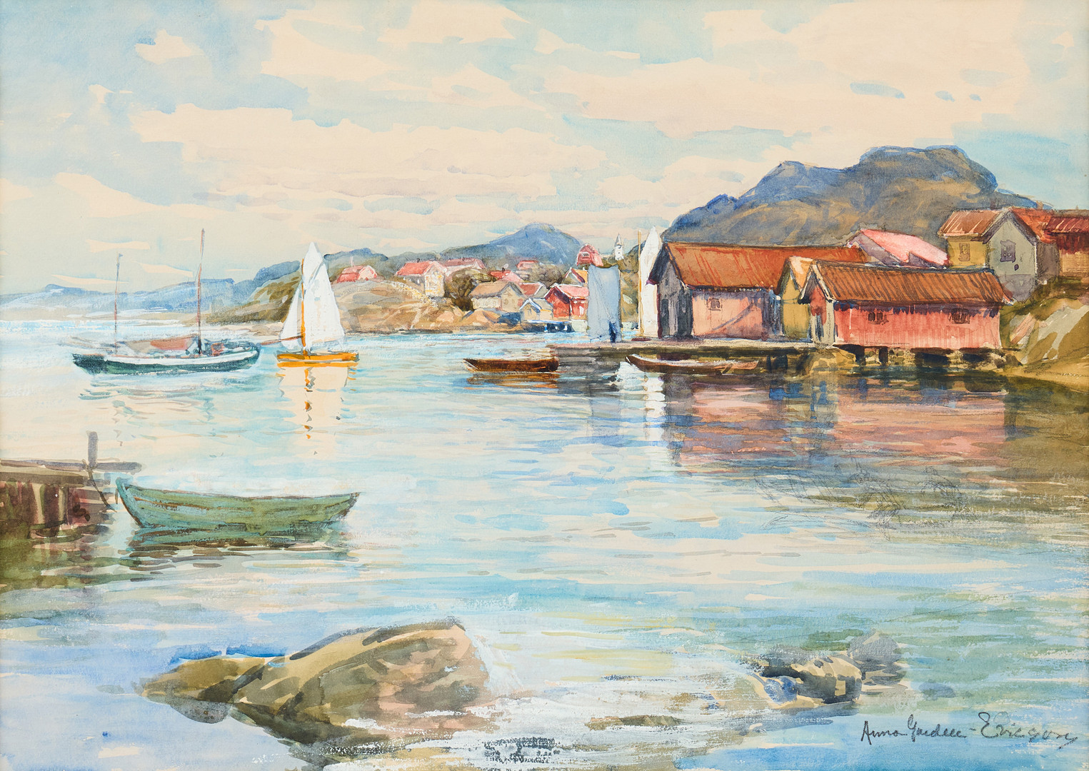 Skärgårdsmotiv.