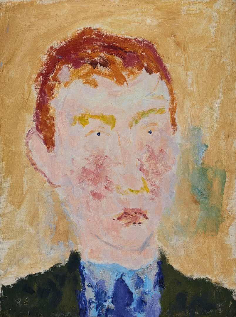 Ragnar Sandberg, Självporträtt.