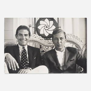 Irving Blum and Jasper Johns