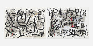 Snakes & Ladders; Untitled (two works)
