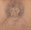 Umberto Boccioni (Reggio Calabria 1882 - Verona 1916) - Girl with curly hair, (portrait of Fiammetta Sarfatti), 1910, Umberto Boccioni (Reggio Calabria 1882 - Verona 1916) - Girl with curly hair, (portrait of Fiammetta Sarfatti), 1910