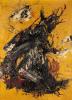 Mattia Moreni (Pavia 1920 - Brisighella 1999) - Quasi la metamorfosi di un cespuglio, 1956, Mattia Moreni (Pavia 1920 - Brisighella 1999) - Quasi la metamorfosi di un cespuglio, 1956