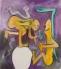 Roberto Sebastian Matta (Santiago Del Cile 1911 - Civitavecchia 2002) - Serpentinando, 1973, Roberto Sebastian Matta (Santiago Del Cile 1911 - Civitavecchia 2002) - Serpentinando, 1973