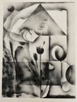 "SANS TITRE" Lithographie signée  en bas au milieu et numérotée.