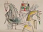 Wifredo: Untitled - Composicion con ane y