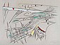 Wifredo: Untitled - Composicion con tres anes