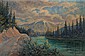 G.N: Untitled - Road to Windemere oil on