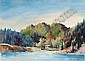 Reginald Llewellyn: Untitled - Cabin on