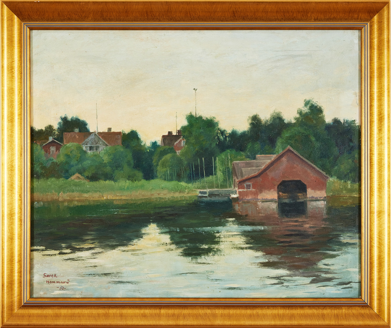 Greta Gerell, Båthuset - Hemmarö.