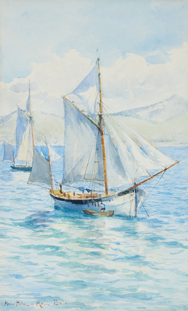 Segelbåtar.