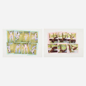 Museum Sarcophagus; Museum Window (from the Forbidden Actions series) (two works)
