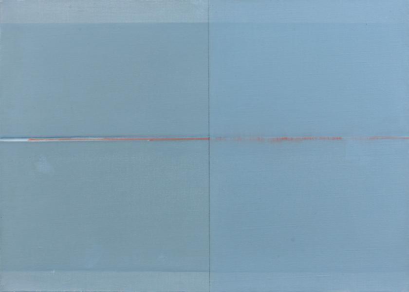 BLUE AND RED HORIZONTAL