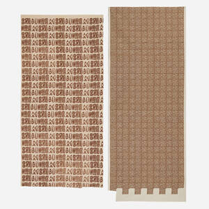 Fabrics, set of two