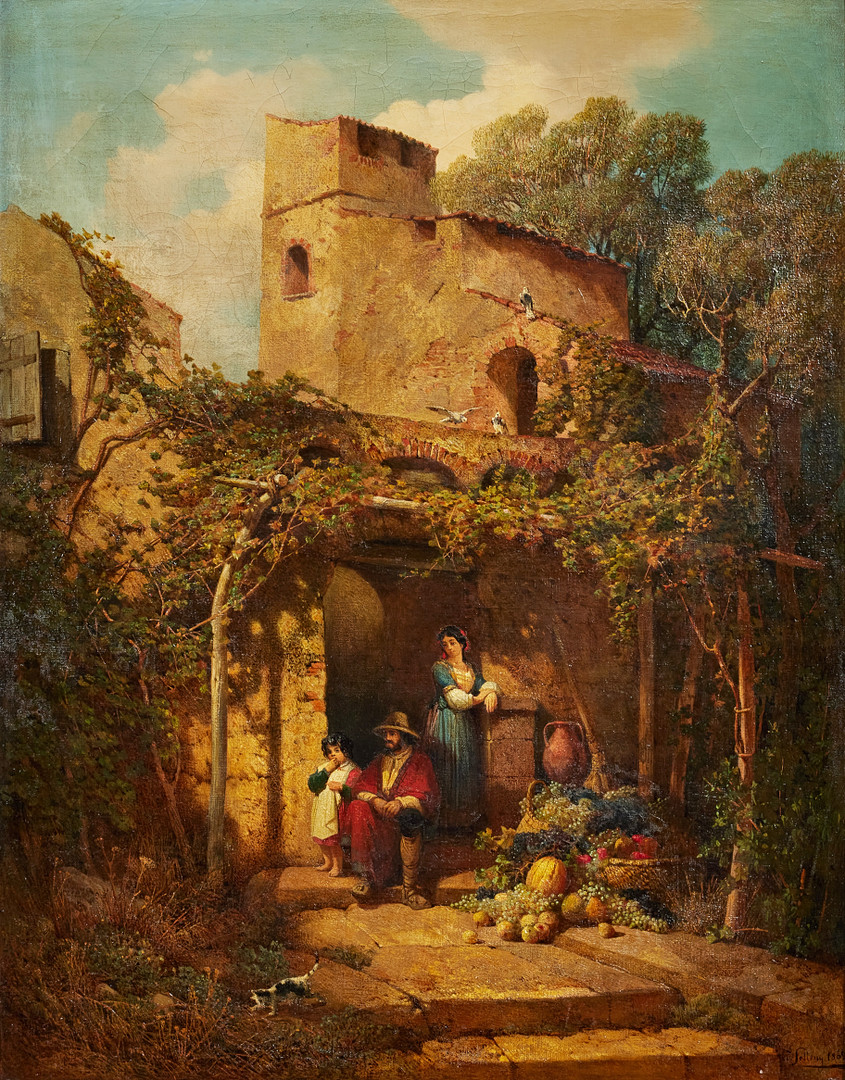 "Bauernhaus aus Sonino bey Terracina".