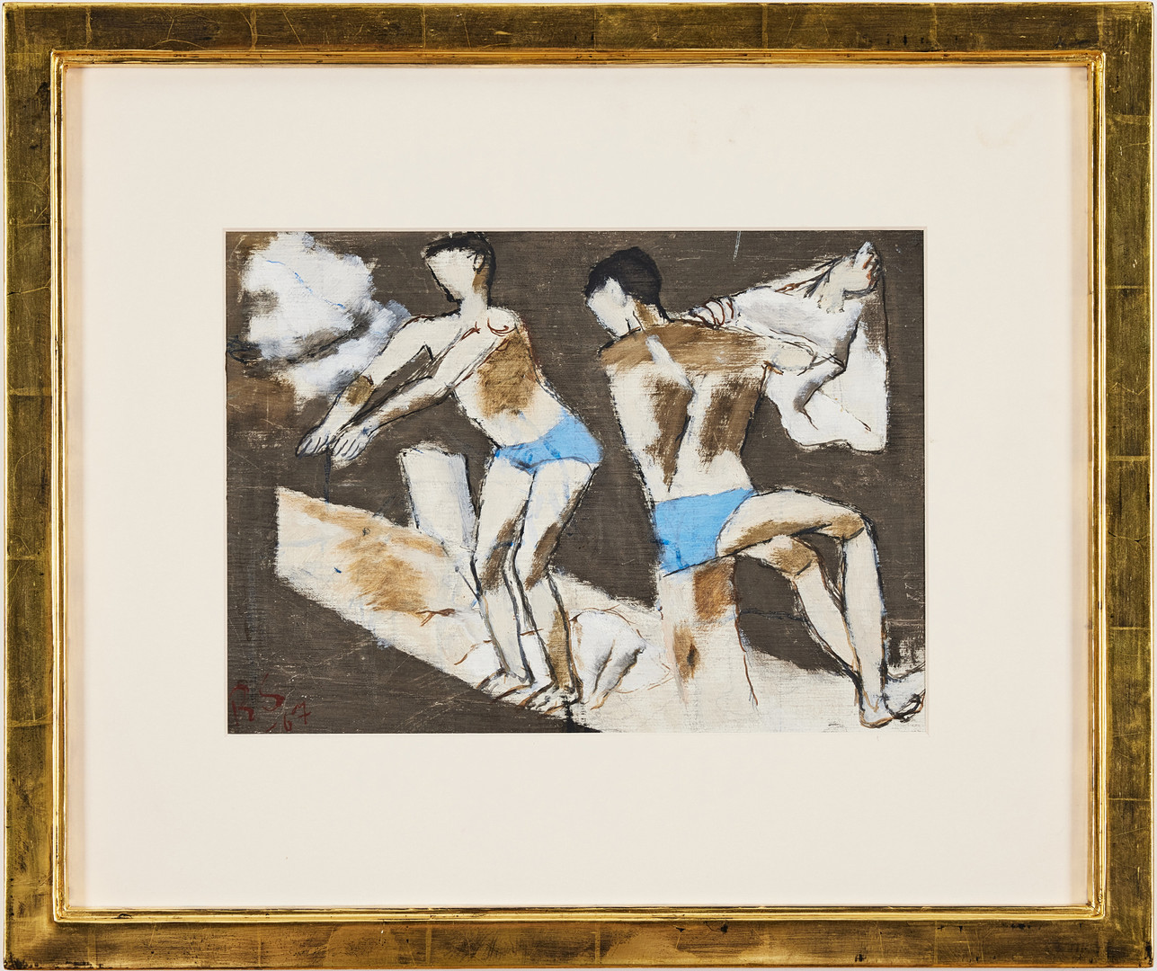 Ragnar Sandberg, "Badande".