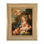 Madone et enfant avec saint Jean