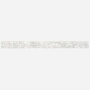 Untitled (Black Lines on White Paper)