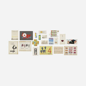 Collection of seventeen illustrations