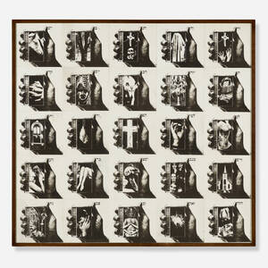 Untitled (C3-Cross, Al-White Horse)