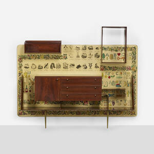 Wall unit from Casa Ceccato, Milan