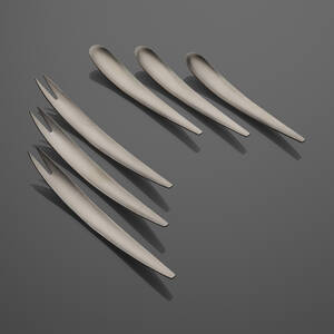 Nth flatware and serving pieces