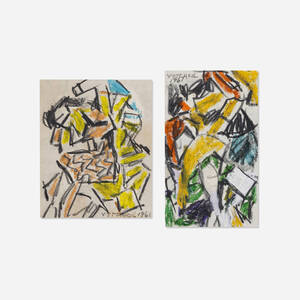 Abstract Forms (two works)
