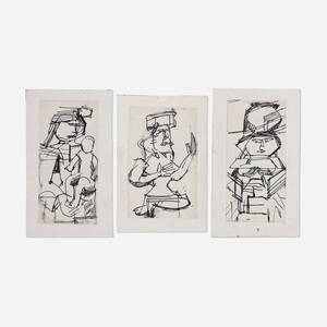 Abstract Figures (three works)