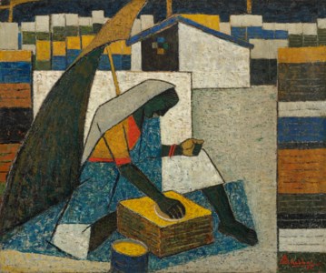 Untitled (Woman Making Chapatis)