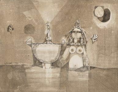 Woman and the Fountain