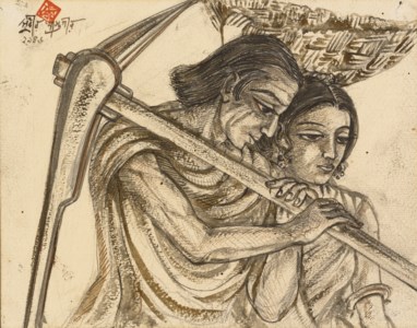 SUDHIR RANJAN KHASTGIR, Untitled (Lovers); Untitled (The Labourers); Untitled (Freedom)