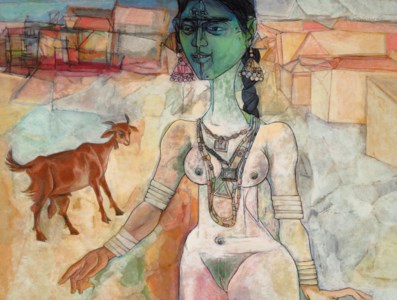 Untitled (Woman and Goat)