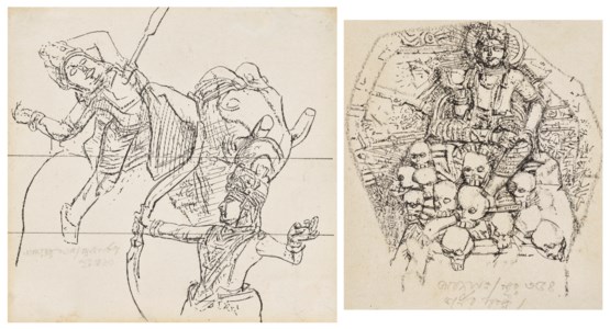 Untitled (Dream 420); Untitled (Dream 354)