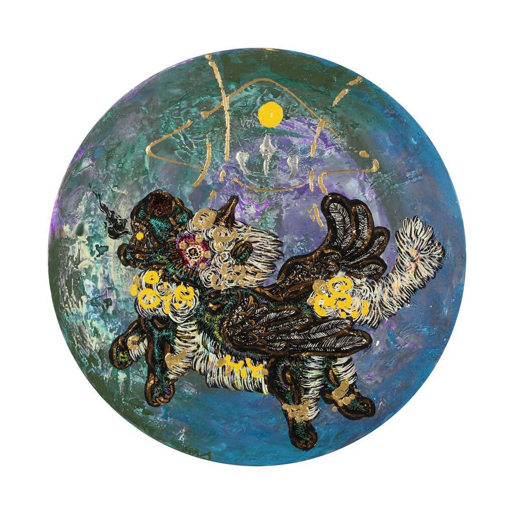 Full Moon Flight Komainu