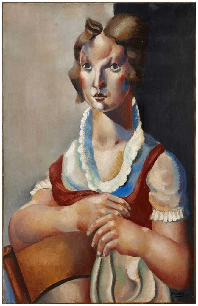 Woman with a Chair