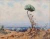 Willem Hermanus Coetzer (South Africa 1900-1983), Landscape with Tree and Figures