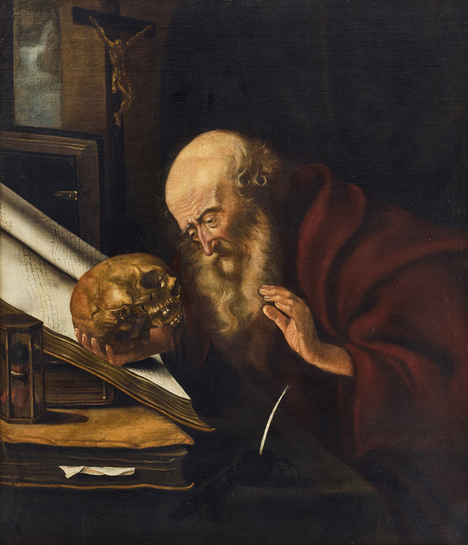 Christian Von Thum, Saint Jerome in his study.