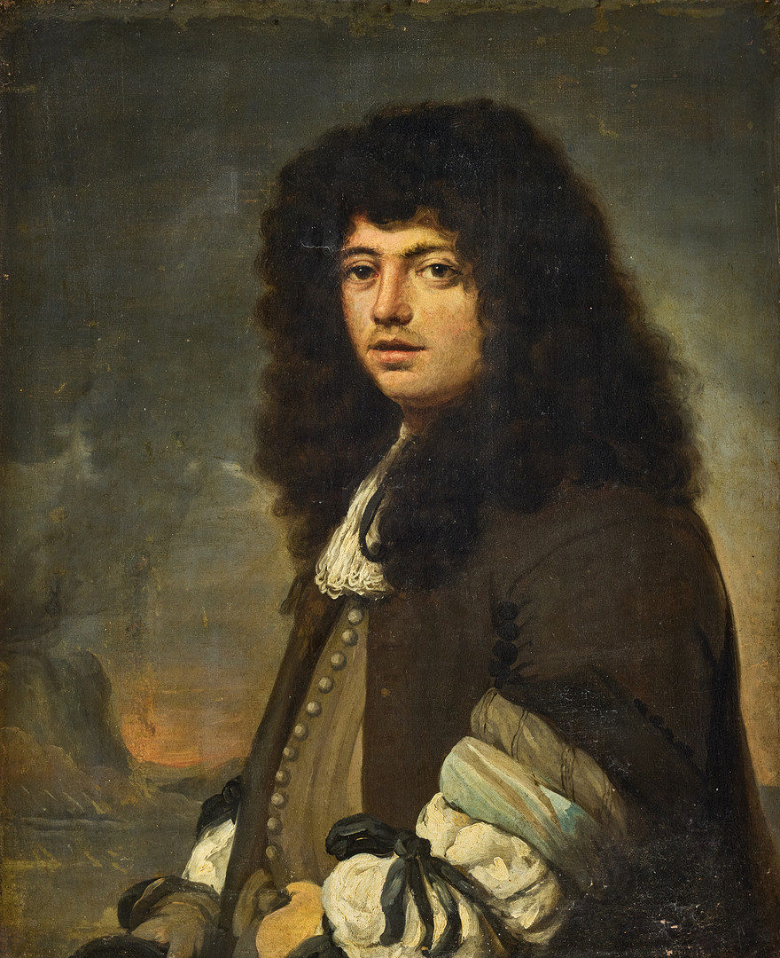 Theodoor Van Der Schuer, Attributed to. Portrait depicting Court Intendant Johan Leijoncrona (died 1687).