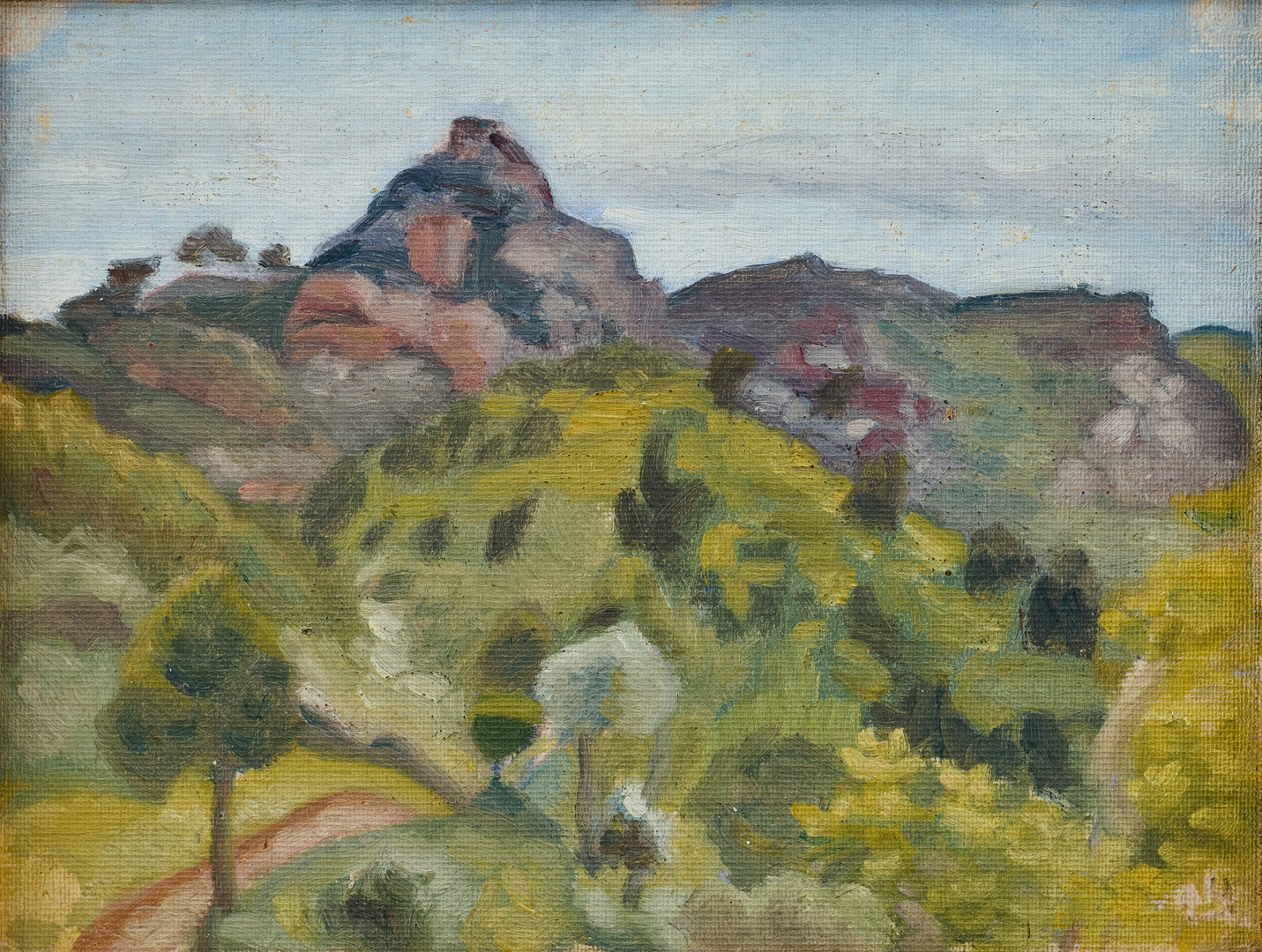 Ivan Aguéli, Spanish summer landscape.