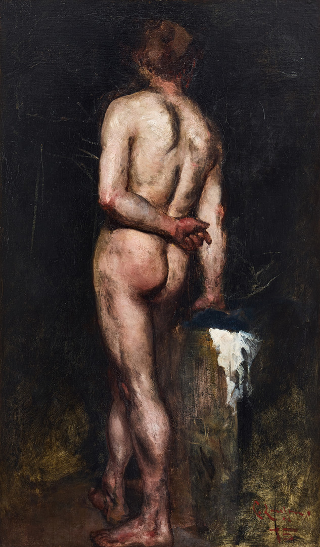 Carl Olof Larsson, Nude study.