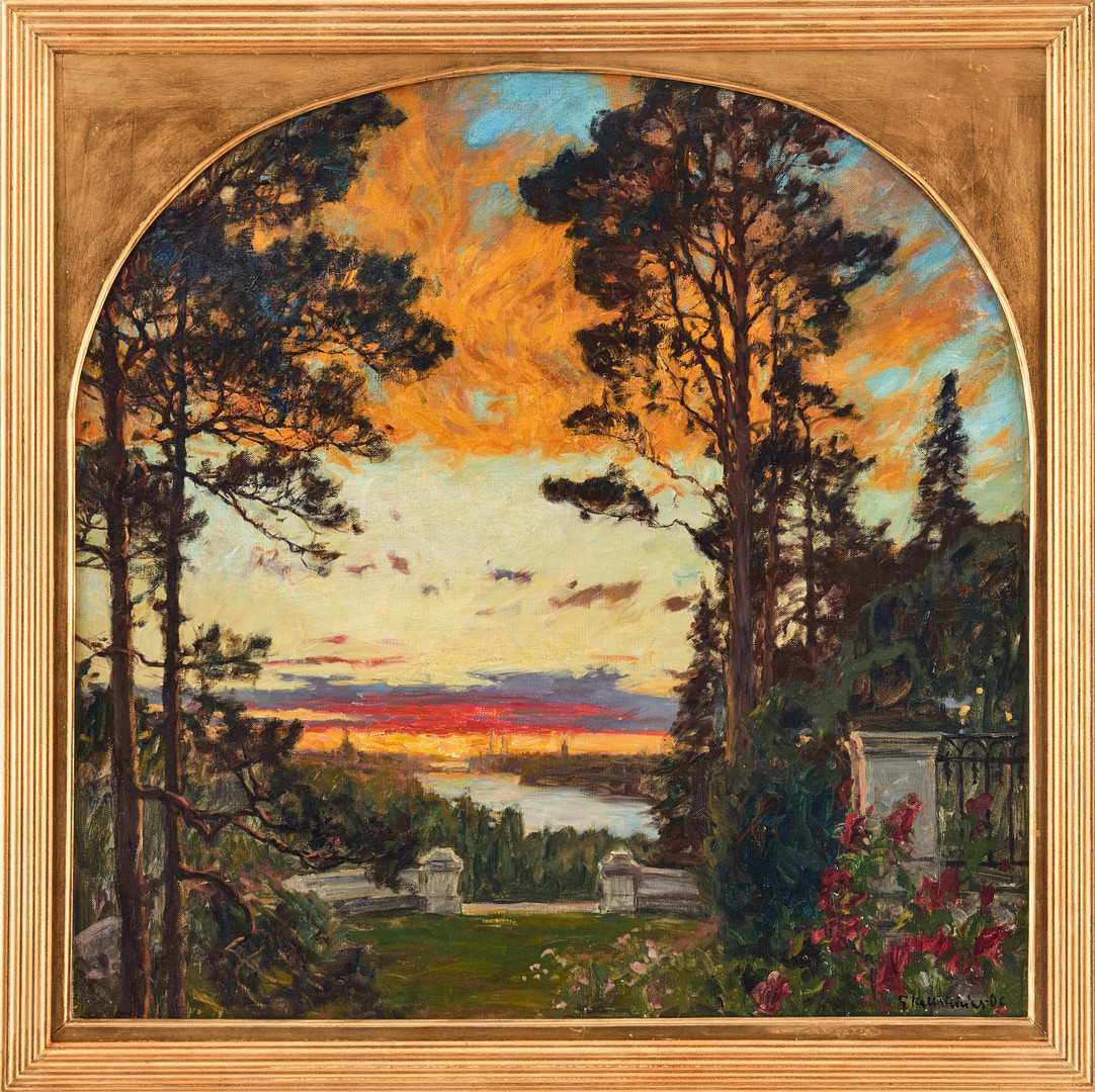 Gottfrid Kallstenius, View of Djurgården.