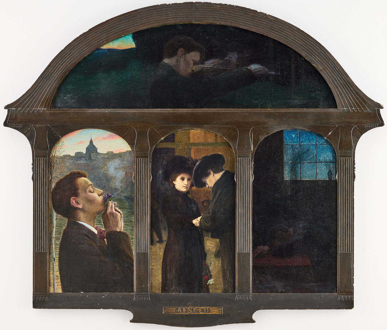 Gunnar Börjeson, "Afsked".
