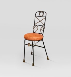 'Maeght' Chair, designed for the Fondation Maeght, Saint-Paul-de-Vence, France, designed circa 1962