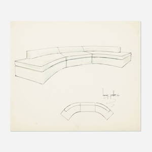 Modular sofa rendering