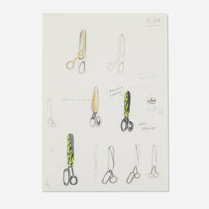 Drawings for scissors