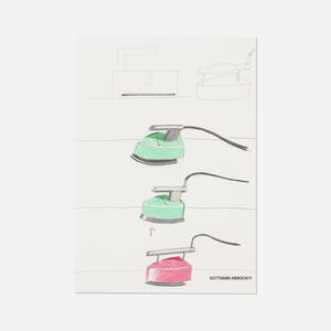 Drawing for Sottsass Associati