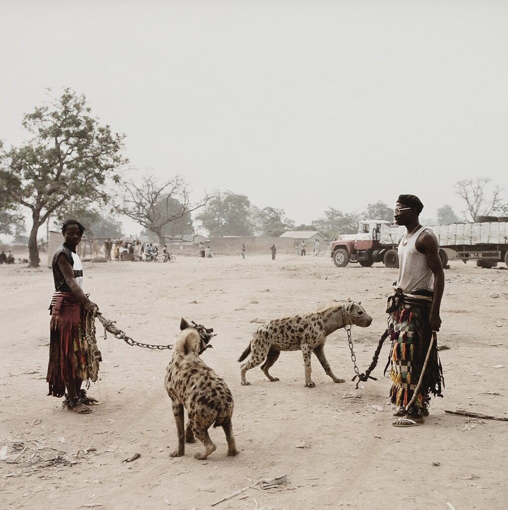 Mallam Galadima Ahmadu with Jamis & Mallam Mantari Lamal with Mainasara, Nigeria from The Hyena and Other Men