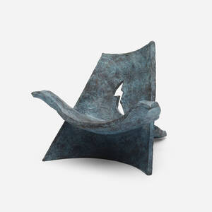 Bronze Miniature Chair